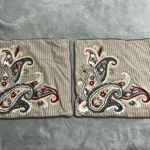 Pier 1 pillow covers (set of two)